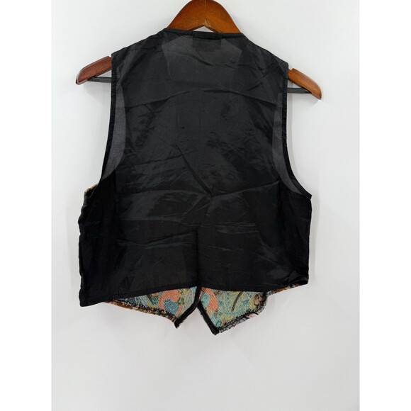 Vintage Mirrors Vest Womens SMALL Tapestry Children of the World Uncanny Novelty - Picture 4 of 8